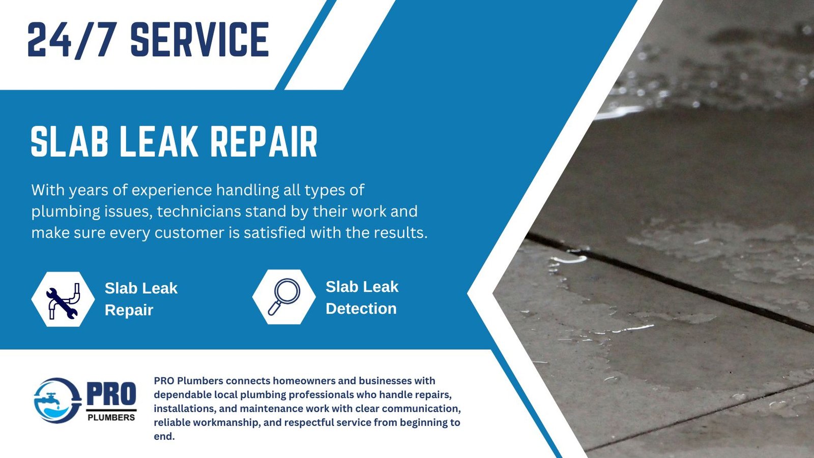 Slab Leak Repair in Denton